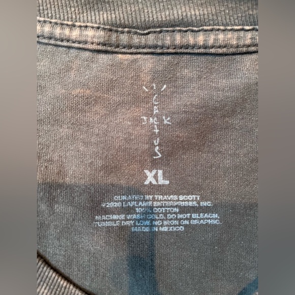 Cactus Jack Travis Scott Astronomical brown t shirt - Picture 3 of 3